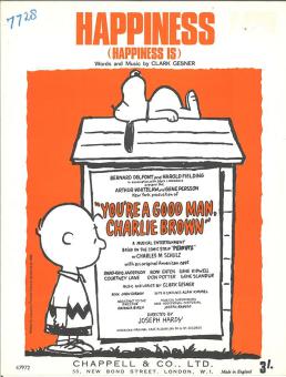 Happiness (from 'You're A Good Man Charlie Brown') 