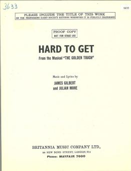 Hard To Get (from 'The Golden Touch') 
