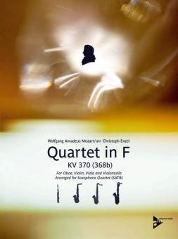 Quartet in F KV 370 (368B) 