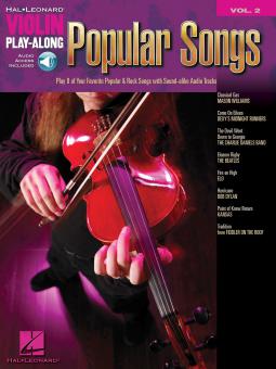 Violin Play-Along Vol. 2: Popular Songs 