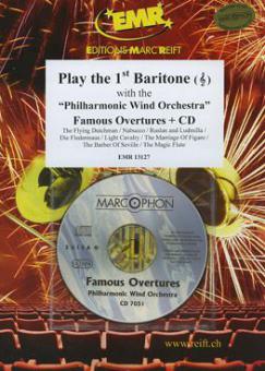 Play the 1st Baritone (Treble Clef): Famous Overtures 1 Standard