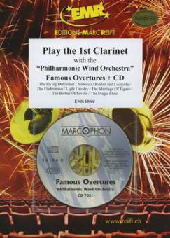 Play the 1st Clarinet: Famous Overtures 1 Standard