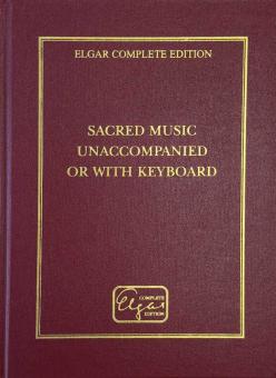 Sacred music unaccompanied or with keyboard 