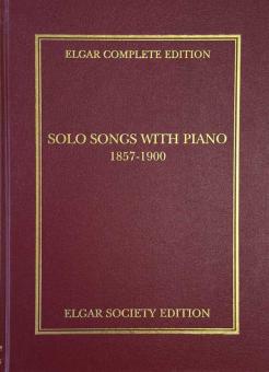 Solo songs with piano (1857-1900) 