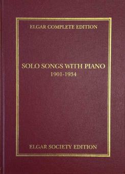 Solo songs with piano (1901-1934) 