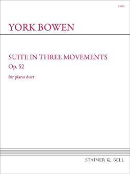 Suite in 3 Movements op. 52 