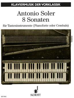 8 Sonaten für Tasten-Instrument 
