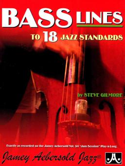 Bass Lines Aebersold Vol. 34 - Jam Session 