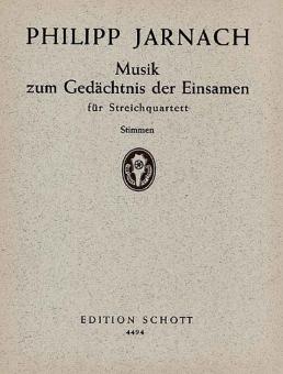 Musik zum Gedächtnis der Einsamen 