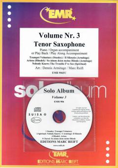 Solo Album Vol. 3 +CD Standard