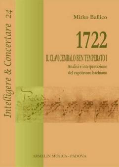 1722 - Il Clavicembalo ben Temperato 1 