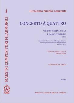 Concerto à quattro (1709) 