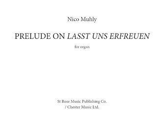 Prelude On Lasst Uns Erfreuen 