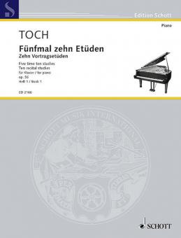 Fünfmal zehn Etüden op. 56 Standard