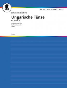 Ungarische Tänze Nr. 5 und 6 
