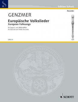 Europäische Volkslieder GeWV 271 Standard