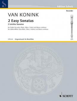 Zwei leichte Sonaten Standard