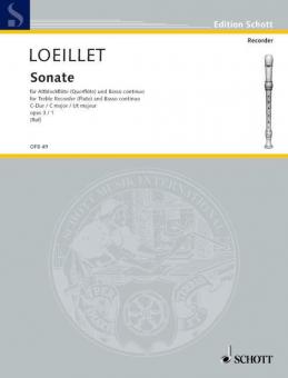 6 Sonaten op.3: Nr. 1 C-Dur Standard