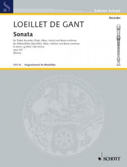 Sonate Nr. 3 g-Moll op. 3 Standard