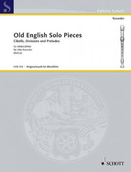 Old English Solo Pieces Standard