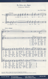 Es blies ein Jäger wohl in sein Horn 