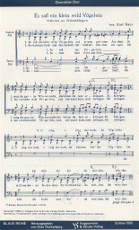 Es saß ein klein wild Vögelein 