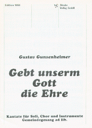 Gebt unserm Gott die Ehre 