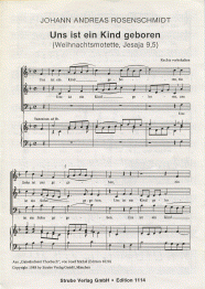 Uns ist ein Kind geboren 