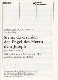 Siehe, da erschien der Engel 