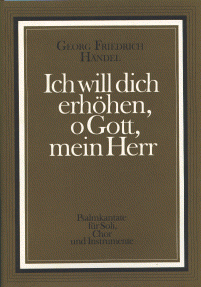 Ich will dich erhöhen 