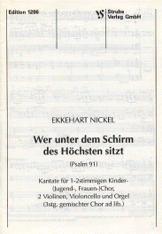 Wer unter dem Schirm des Höchsten sitzt 