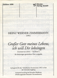 Großer Gott meines Lebens 