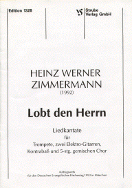 Lobt den Herrn 