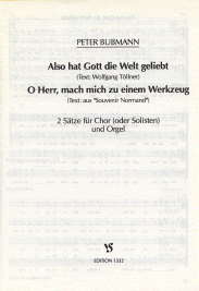 Also hat Gott / O Herr, mach mich 