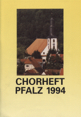 Chorheft Pfalz 1994 