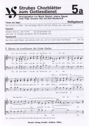 Heiligabend - Instrumentalpartitur 