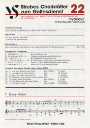 Invocavit (1. Passionssonntag) 