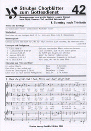 1. Sonntag nach Trinitatis 