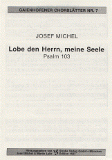 Lobe den Herrn, meine Seele 