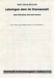 Lobsingen dem im Sternenzelt 