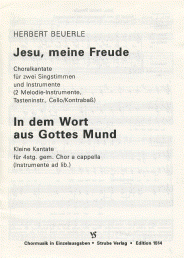 Jesu, meine Freude / In dem Wort 