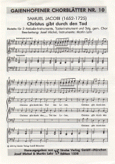 Christus gibt durch den Tod 