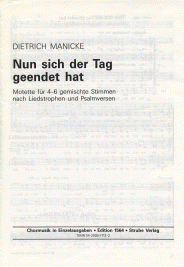 Nun sich der Tag geendet hat 