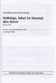 Halleluja, lobet im Himmel den Herrn 