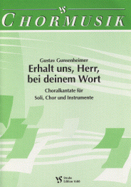 Erhalt uns, Herr, bei deinem Wort 