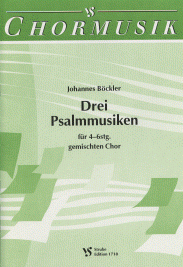 Drei Psalmkompositionen 