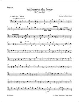 Anthem on the Peace HWV 266 (267) Standard
