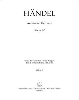 Anthem on the Peace HWV 266 (267) Standard