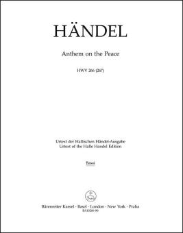 Anthem on the Peace HWV 266 (267) Standard