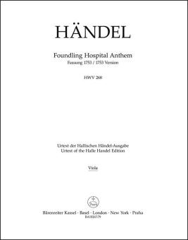 Foundling Hospital Anthem HWV 268 Standard